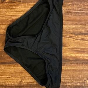 New Sea Angel Maternity Black Bikini Bottom sz S NWT